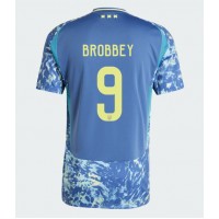 Dres Ajax Brian Brobbey #9 Preč 2024-25 Krátky Rukáv